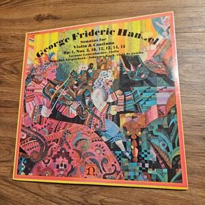 Georg Friedrich Händel – Sonatas For Violin & Continuo, Op.‎ 1, Nos. 3, 10, 12